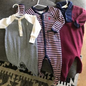 COPY - Bundle Ralph Lauren Onesies- Set of 3